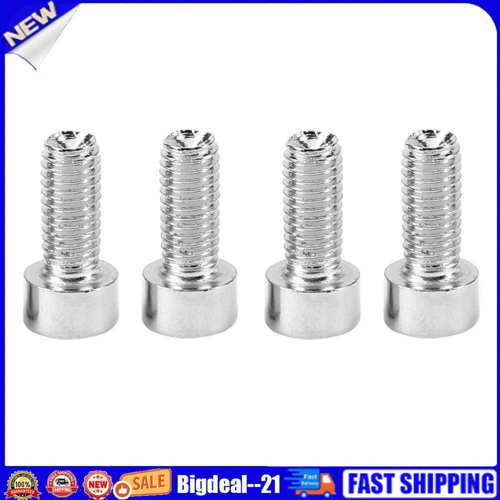 4pcs Bicycle MTB Bike Water Bottle Cage Bolts Kettle Holder Fixed Screws