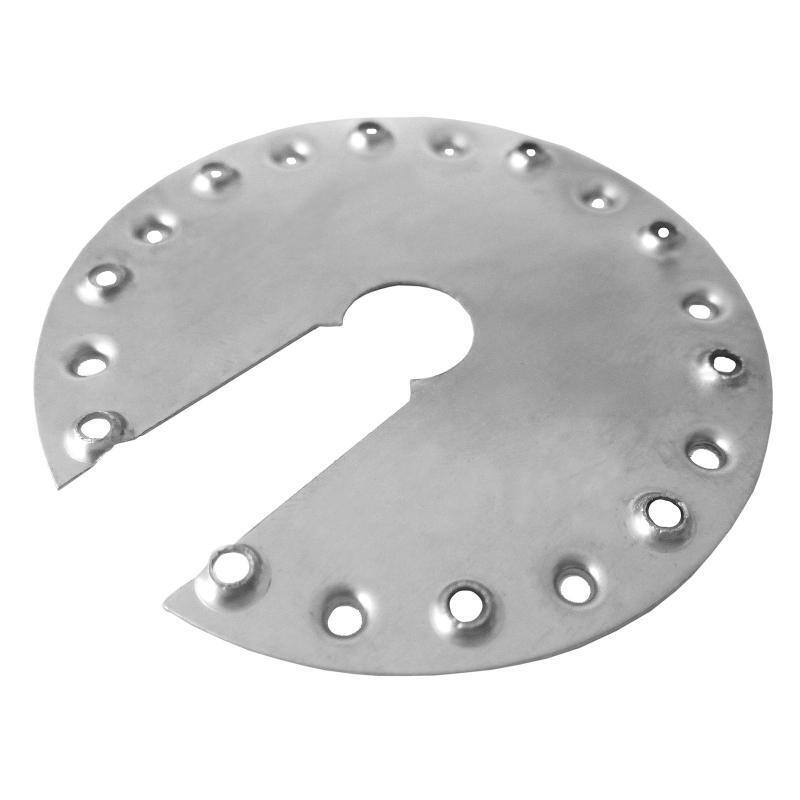 50Pcs 1.7''x1.7'' Solar Panel PV Grounding Clip/Washer/Spacer Stainless Steel