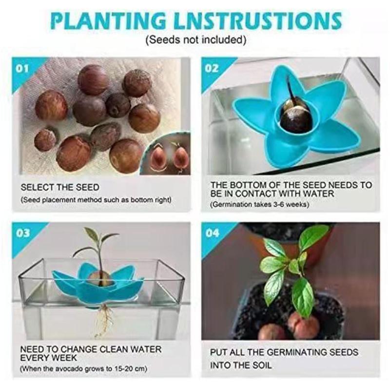 Avocado Planting Bowl Indoor Outdoor Garden Yard Practical Gardening Container