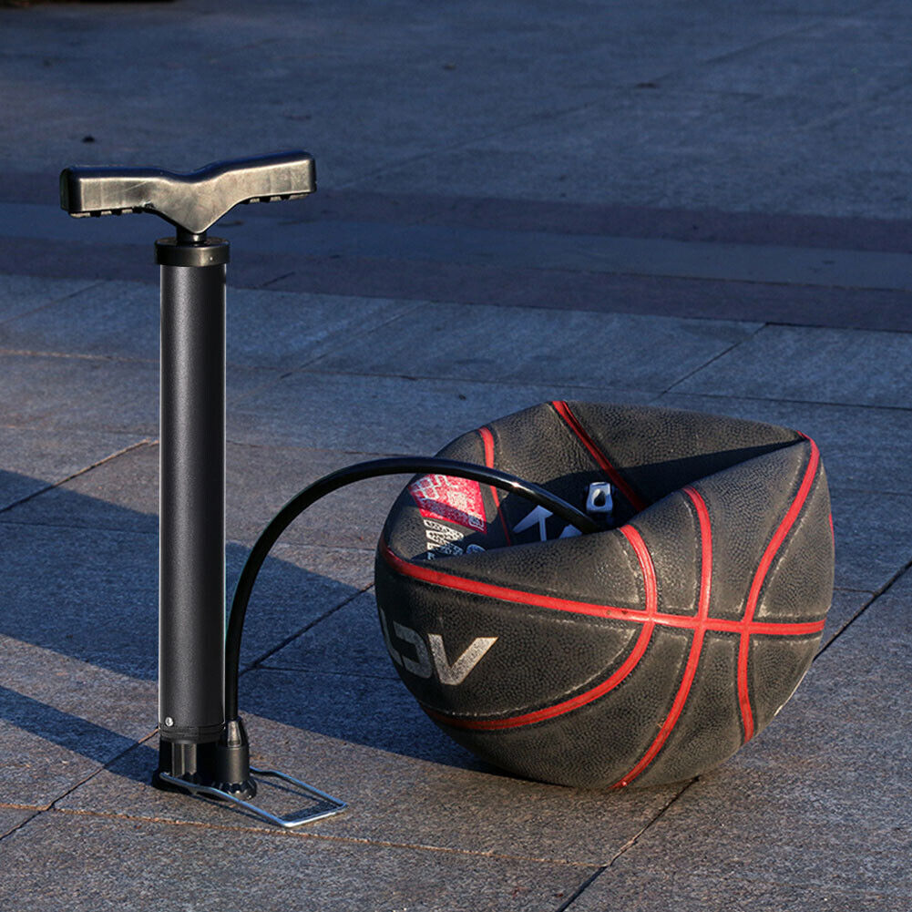 Bike Inflatable Tire Pump 120PSI Bicycle Basketball Motorcycle Air Inflator