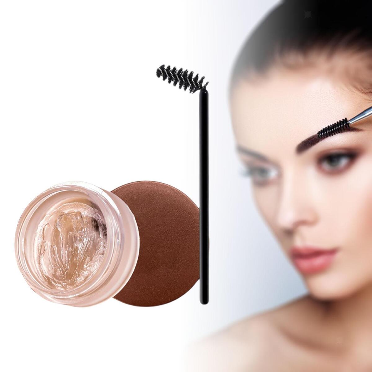 Eyebrow  Kit with Eyebrow Brush Styling  Eyebrow Wax for  Brows