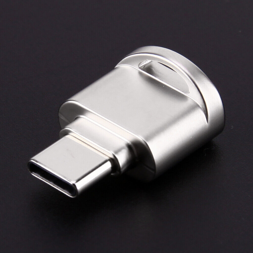 Mini Portable Key Ring Type Type-C USB3.1 Micro SD TF Memory Card Reader
