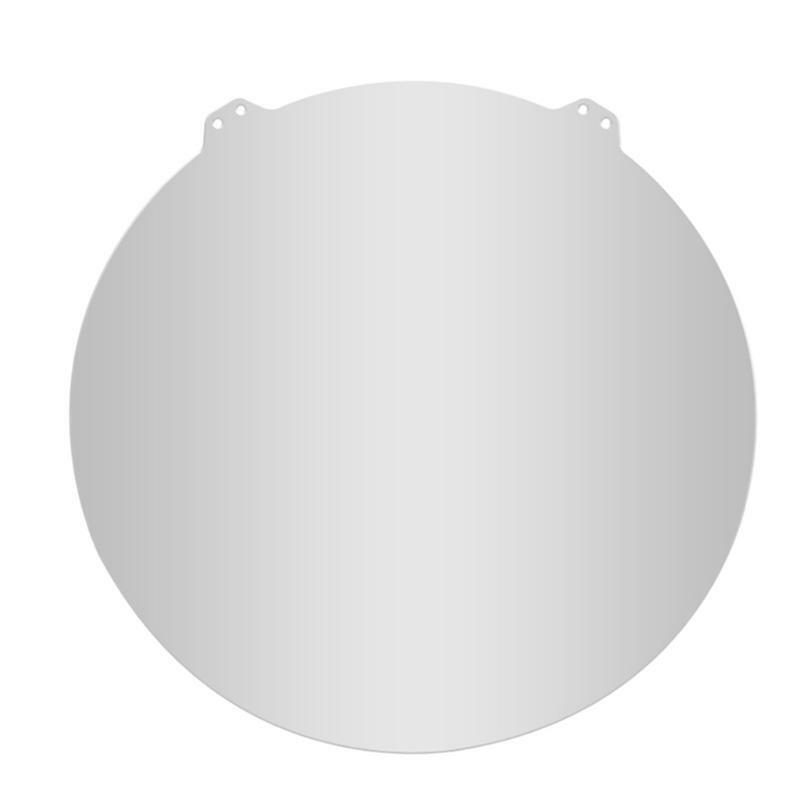 Round Spring Steel Build Plate Pei Sheet Plate 265mm/10inch Diameter White