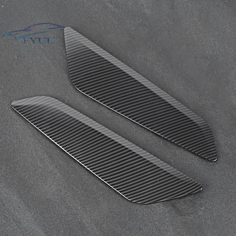 For 2017 2018 BMW 5 Series G30 Vents Decorative Cover Trim Carbon Fiber Style