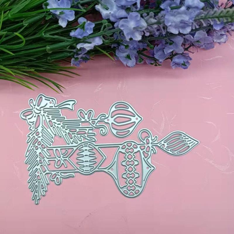 Flower Bud Cutting Dies Stencil Scrapbooking DIY Album Stamp Paper Card
