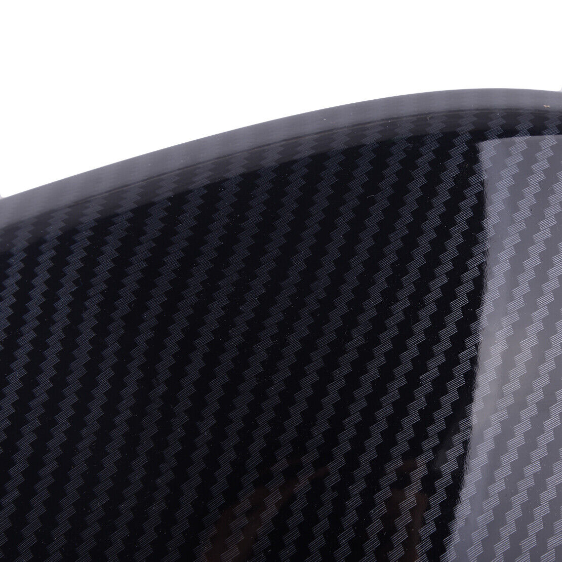 Carbon Fiber Style Mirror Cover Cap Fit For Hyundai Tucson 2015-2020