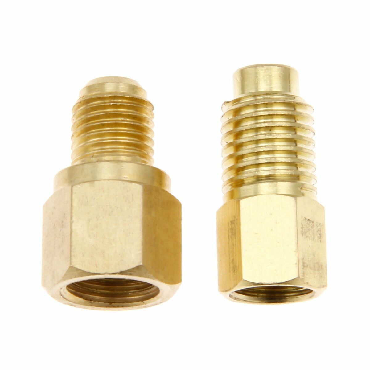 R12 R22 to R134a Adapter for Tank Vacuum Pump Injector Charging 1/4 SAE 1/2 ACME