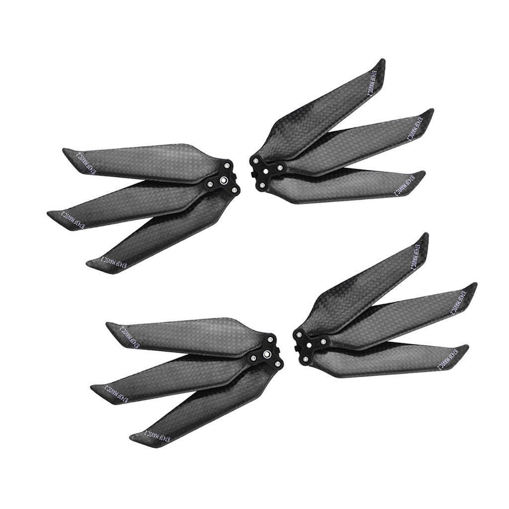 2 Pairs Low Noise 8743 Carbon  Blade Propellers for DJI  2