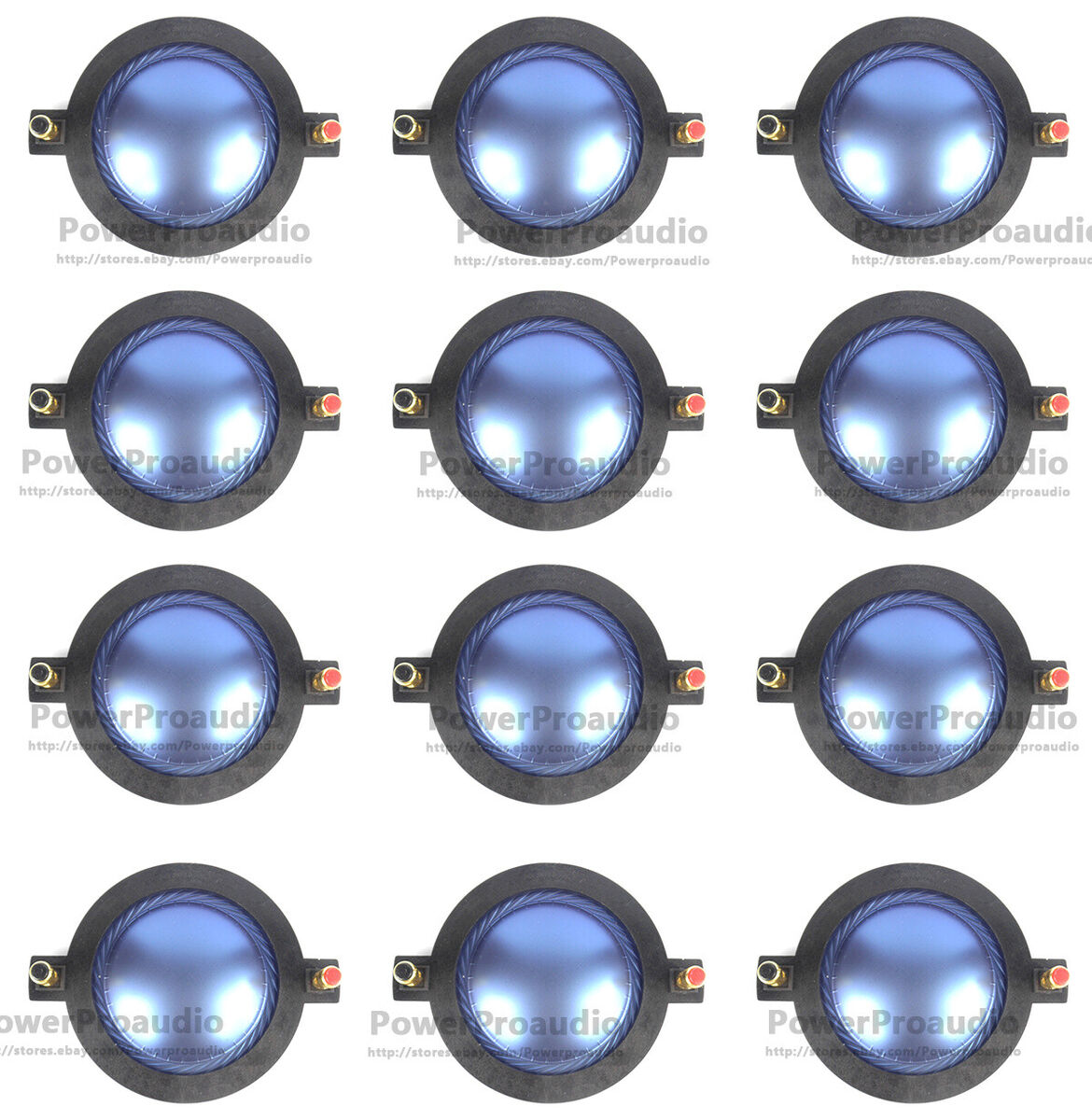 12pcs High Quality  Diaphragm for  B&C DE75 DE750 DE82 DE85 8 ohm  Driver