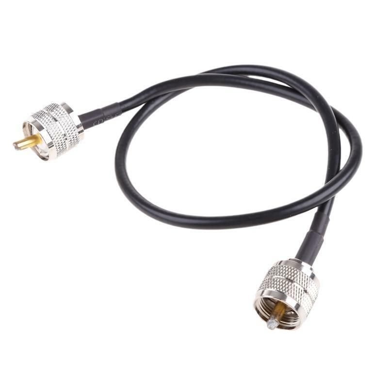 High-Power Digital Coax Cable UHF Male PL-259 to UHF Male Jumper Cable Easy Use