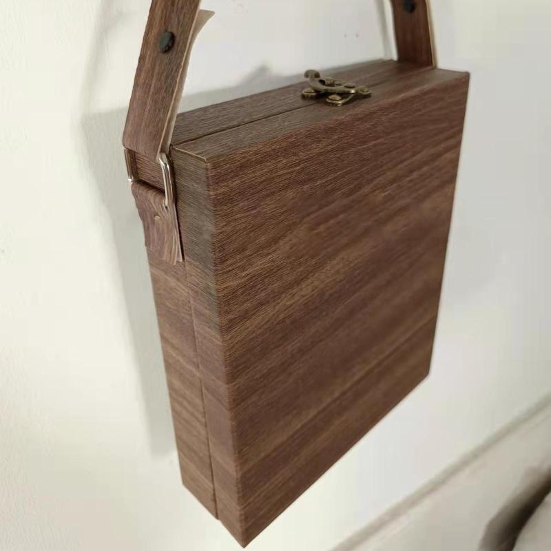 Portable Sketch Bag Wooden Shoulder Box for Anyone That Loves Writing Painting