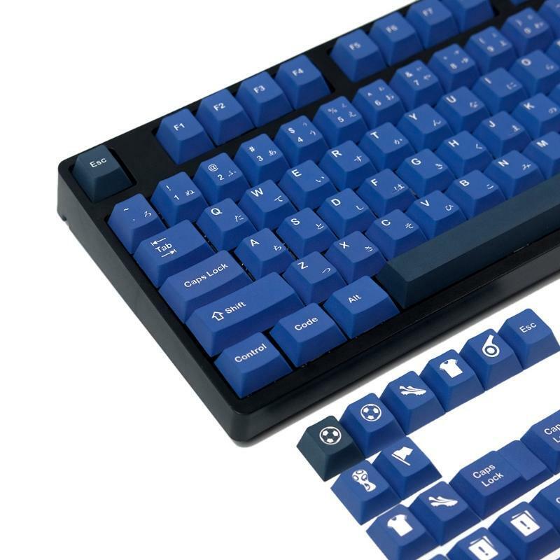 128Keys Full Set Customized PBT Dye Subbed Keycap Forward Cherry Profile Key