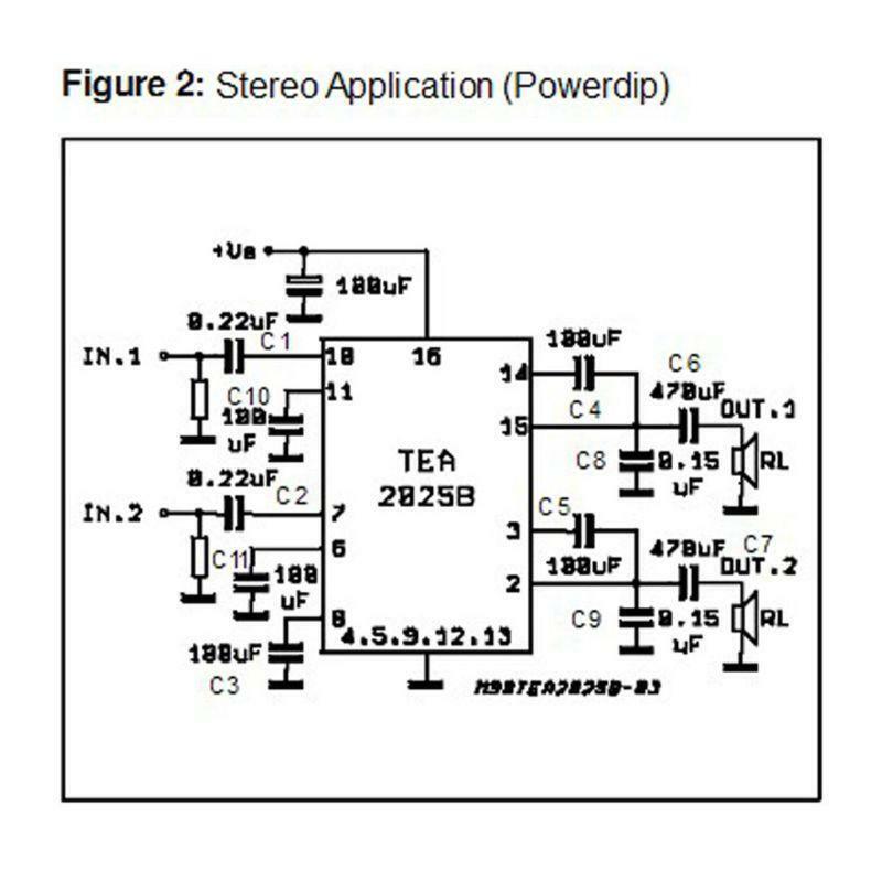 TEA2025B 2.0 Stereo Dual Channel Mini Audio Amplifier Board For PC Speaker 3W+3W