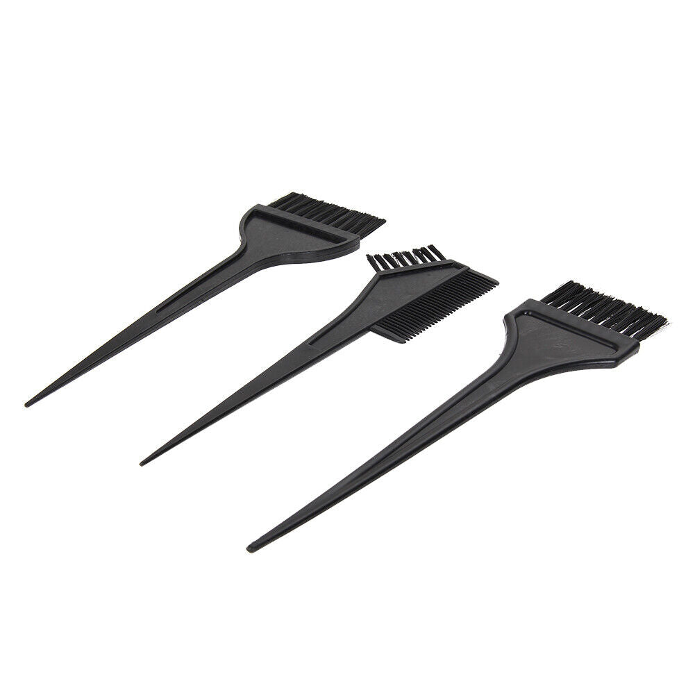 Hair Salon Bowl Brush Oreilles Two Sides Comb Set for DIY Hair Dyeing Perm