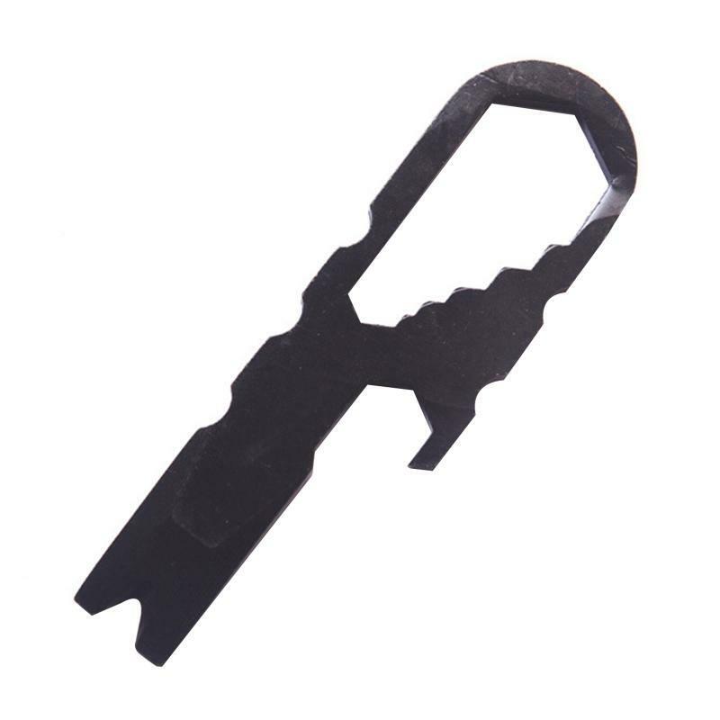 Stainless Steel Bottle and Can Opener Keychain Beer Bottle Opener EDC Multitool
