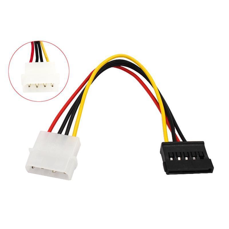 Sata Power Converter Adapter Cable 4Pin IDE S ATA Sata 15P Power Wire