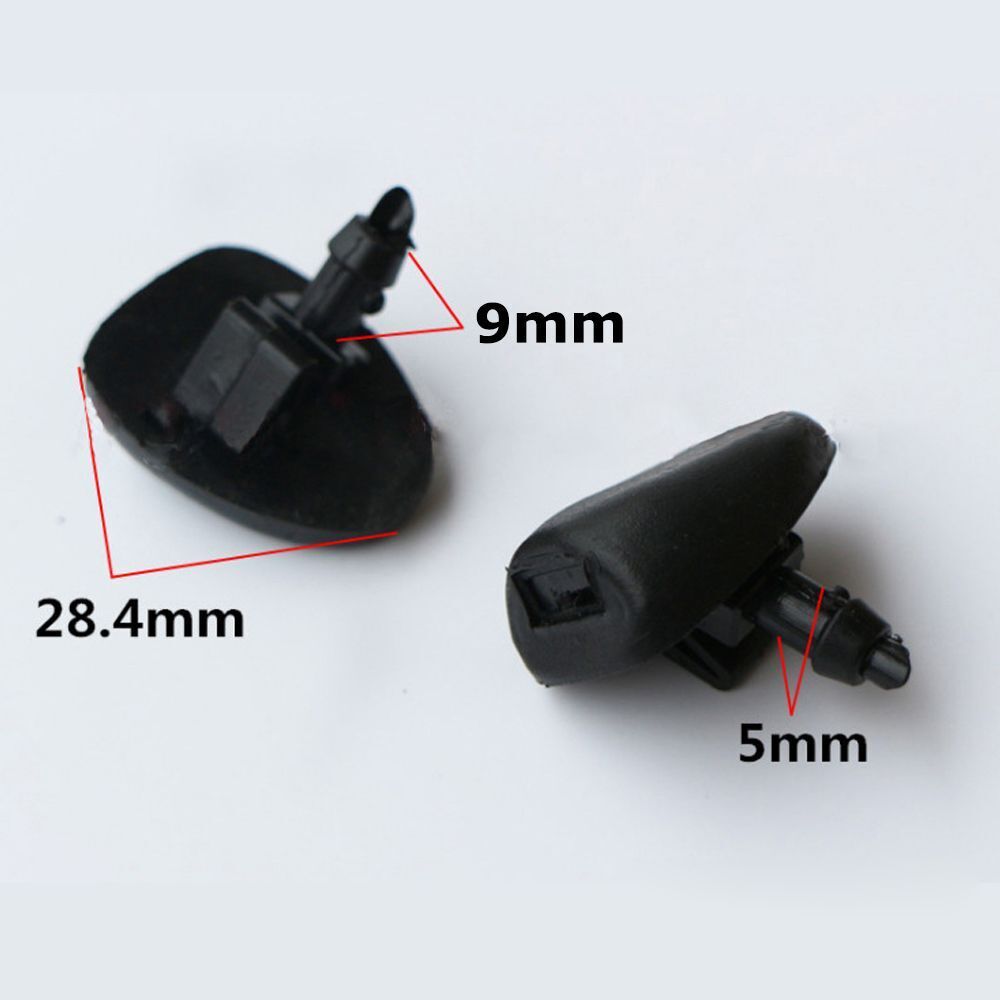 Jet Washer Windshield Wiper Nozzle Water Sprayer For Peugeot 407 206 207