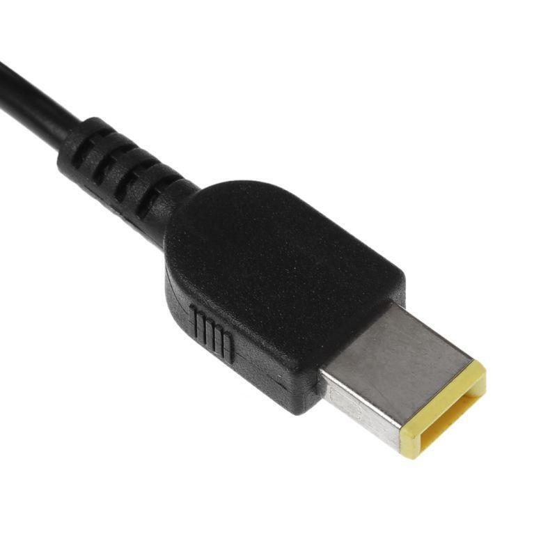 90W Laptop Car Charger 20V 4.5A QC 3.0 USB Adapter for Lenovo Thinkpad X1 Carbon
