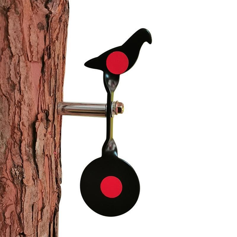 Stainless Steel Target- Bullseye Bird-shaped Outdoor Use, Paintball Training