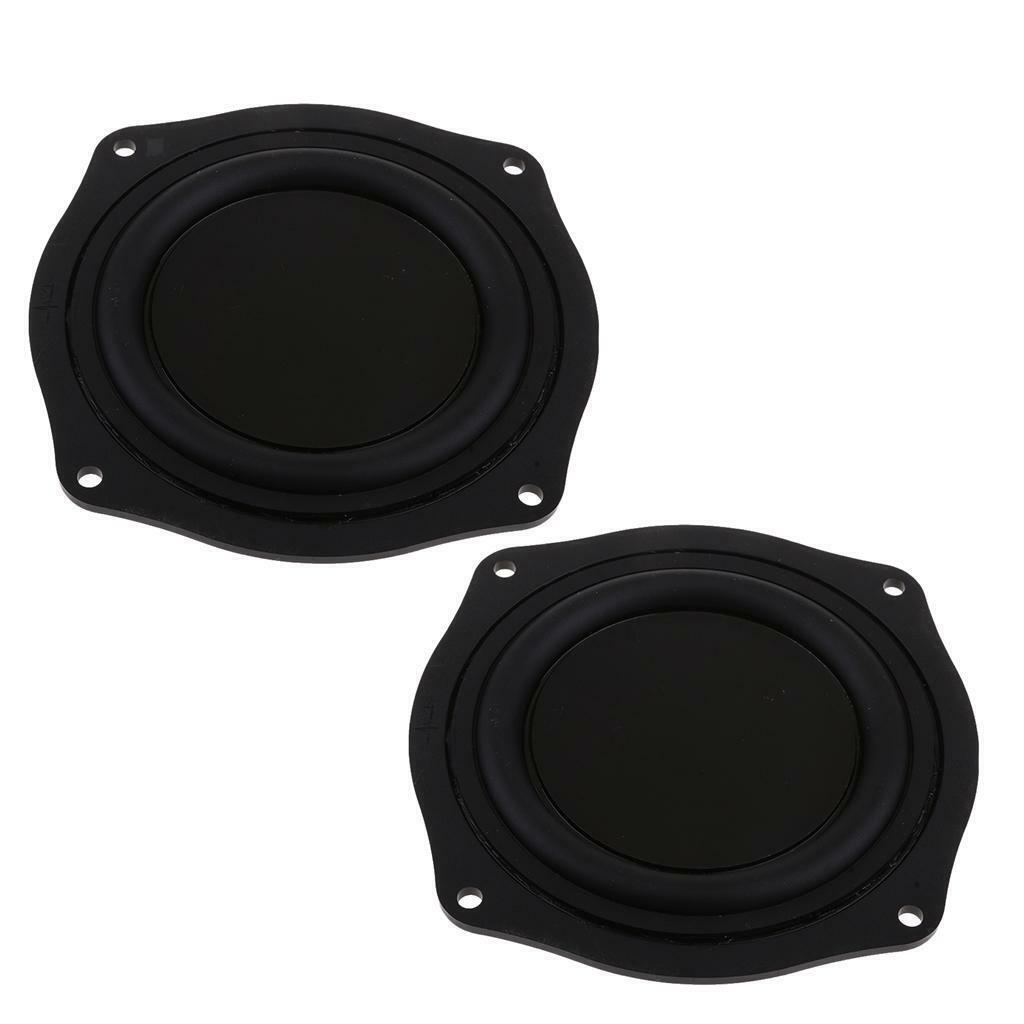 2Pcs 4'' Speaker Loudspeaker Vibrating Membrane Passive Bass