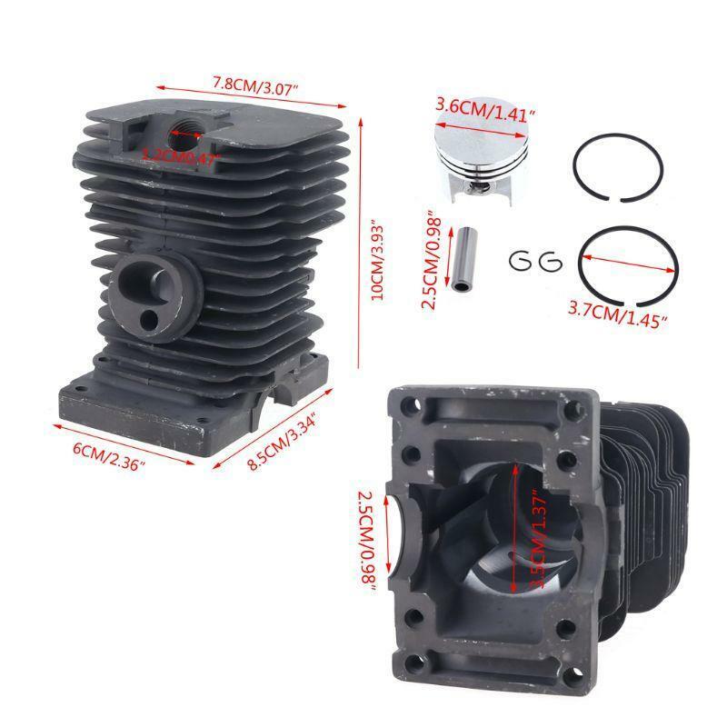 37mm Chainsaw Cylinder Piston Crankshaft Engine Kit for MS170 Electric Garden