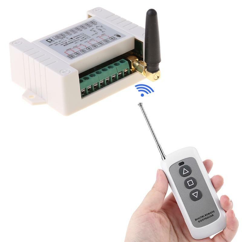 DC12V-48V 3CH Wireless Remote Control Switch RF Relay Receiver Module Controller