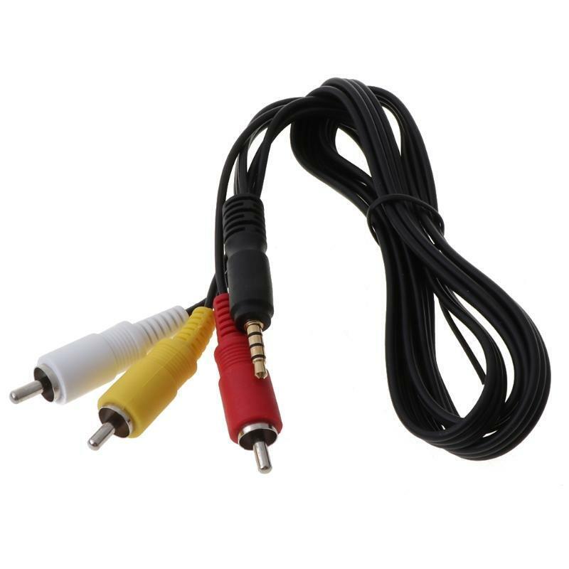 AV A/V Audio Video TV Cable Cord Lead For DV Mini Camcorder STV-250/N