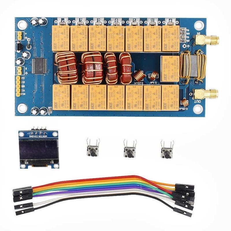New Finished ATU-100 1.8-50MHz 100W ATU-100 Automatic Antenna DIY Kit