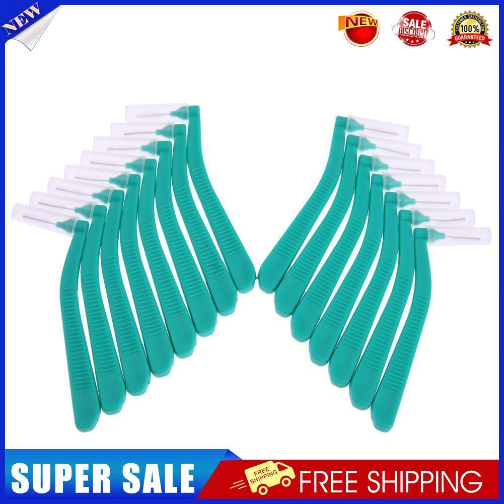 15pcs L Shape Tooth Interdental Brush Oral Care Cleaning Orthodontic Brush