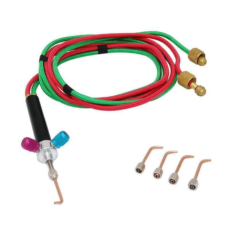 1Set Little Torch Portable Acetylene Oxygen Soldering Torch Mini Gas Welding Kit