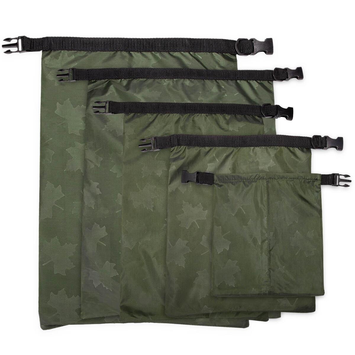 5x Packs 1.5L 4L 5L 7L 10L Waterproof Dry Pouch Bag for Gym Outdoor Travel