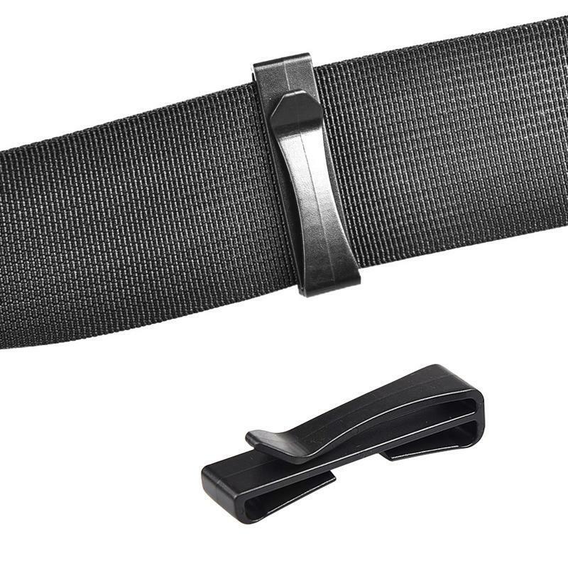 Webbing Ending Clip Adjust Keeper Backpack Buckle Strap Belt Quick Slip Keeper