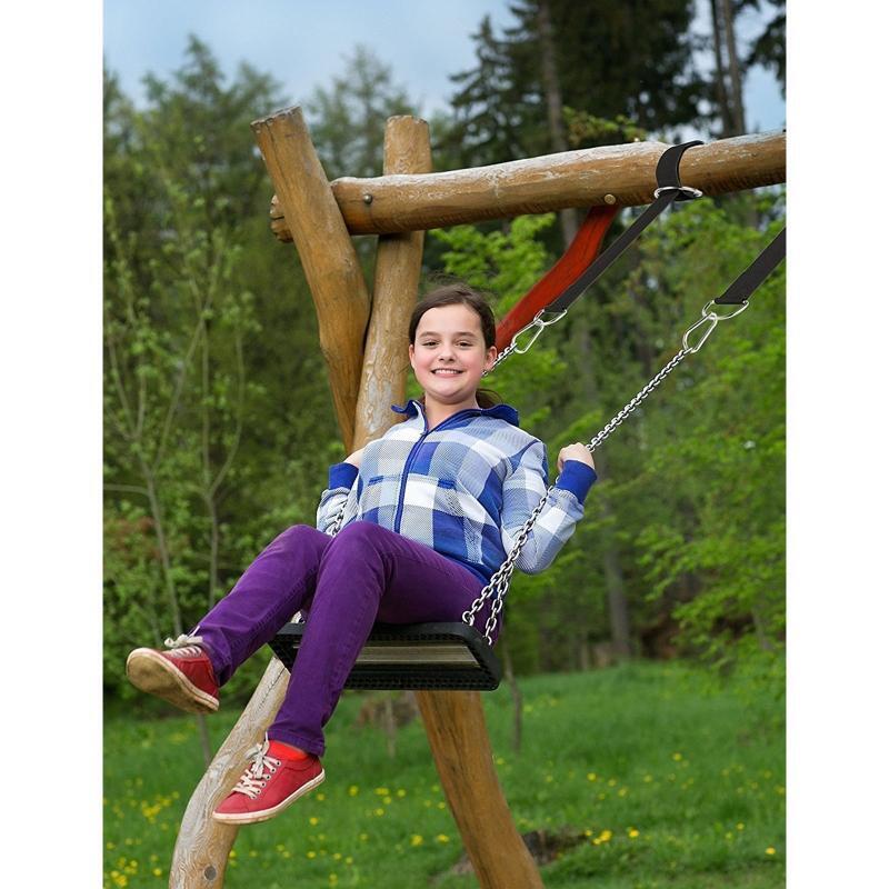 Tree Swing Hanging Straps Kit  with Safer Lock Snap Carabiner Hooks