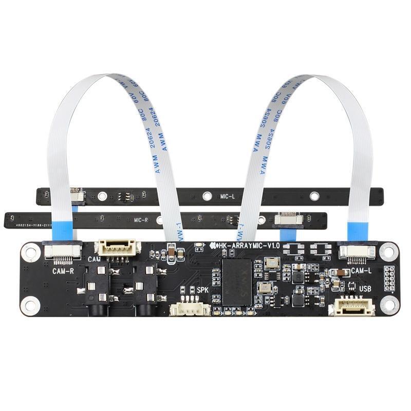Microphone Aec Board Audio Development Beam-forming Board Module Accessories