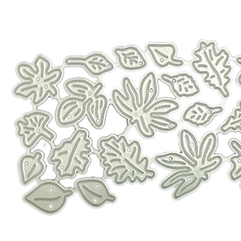 Various Shapes Leaves Metal Die Cuts Embossing Stencil Cutting Die for DIY Album