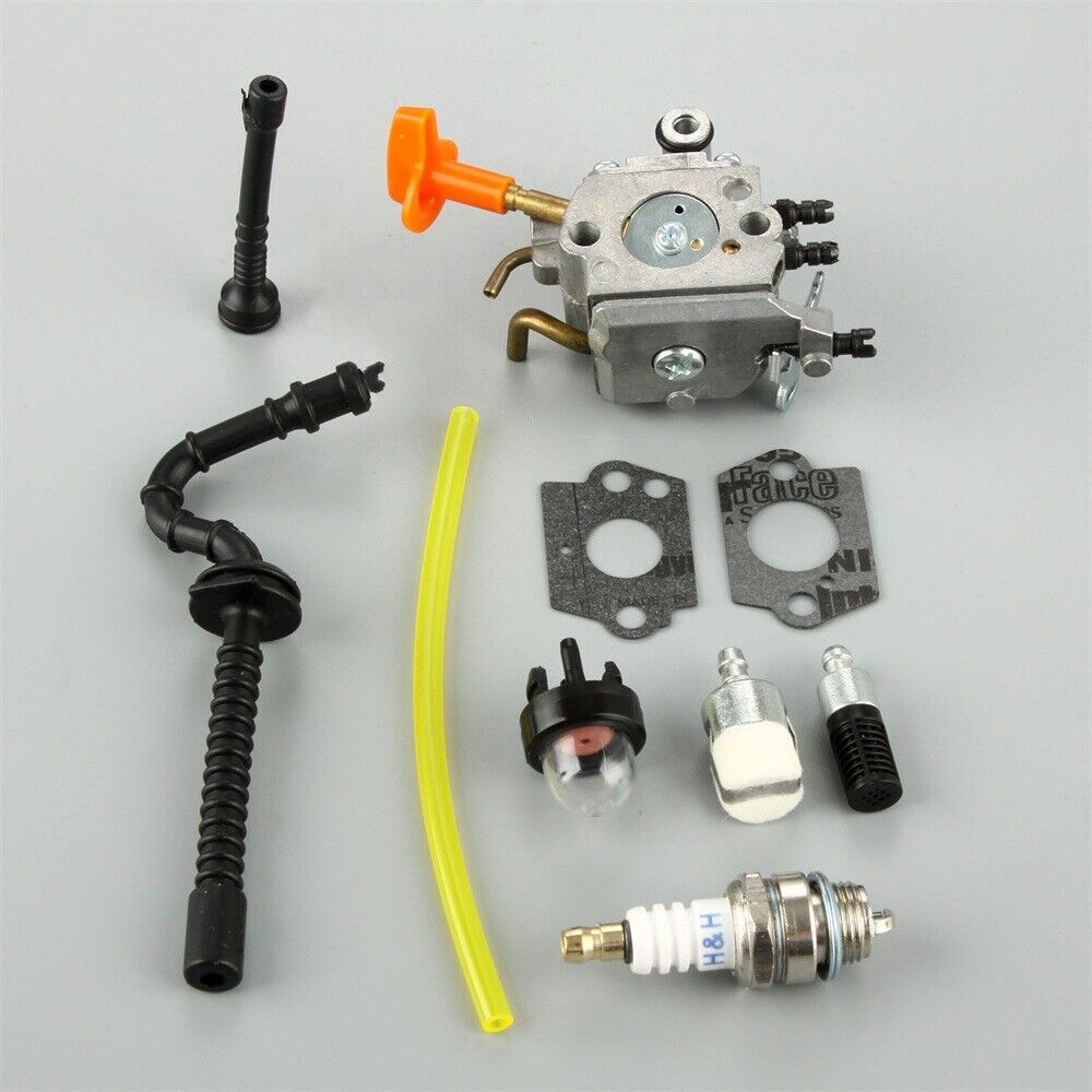 Chainsaw Parts Carburetor Gaskets Fuel Filter Kit For Stihl MS192 MS192T MS192TC