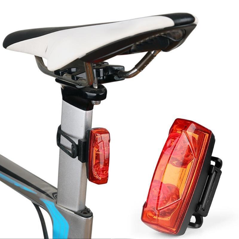 Bicycle Taillights Warning Lamp Bike Tail Light Self-Powered Magnetic Induction