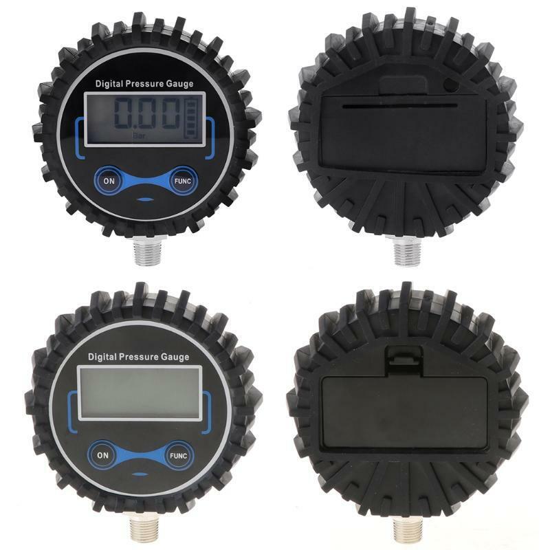 0-200PSI Digital Air Pressure Gauge 1/8 NPT Tire Pressure Monitoring System