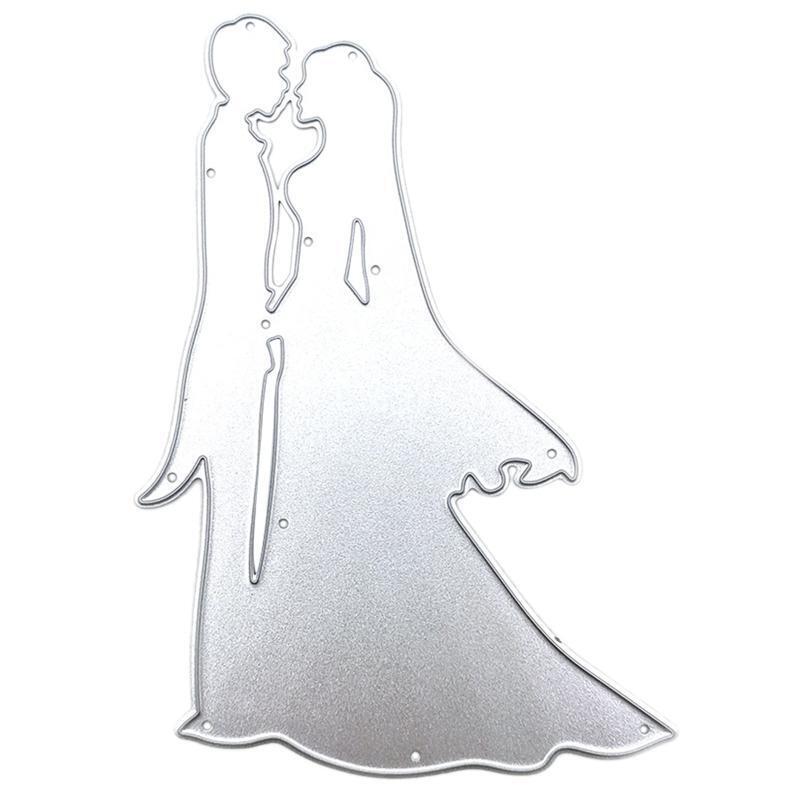 Wedding Scene Metal Cutting Dies Blade Punch Stencils Die Embossing Template