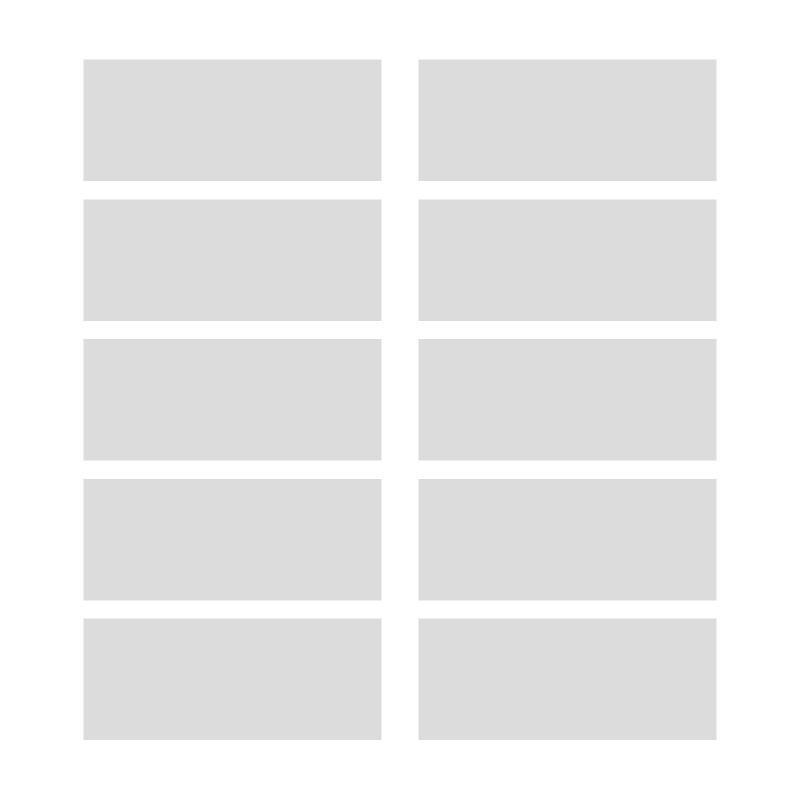 Table Seating Name Cards Acrylic Plates Tiles for Wedding Banquet Dinner 10 Pack