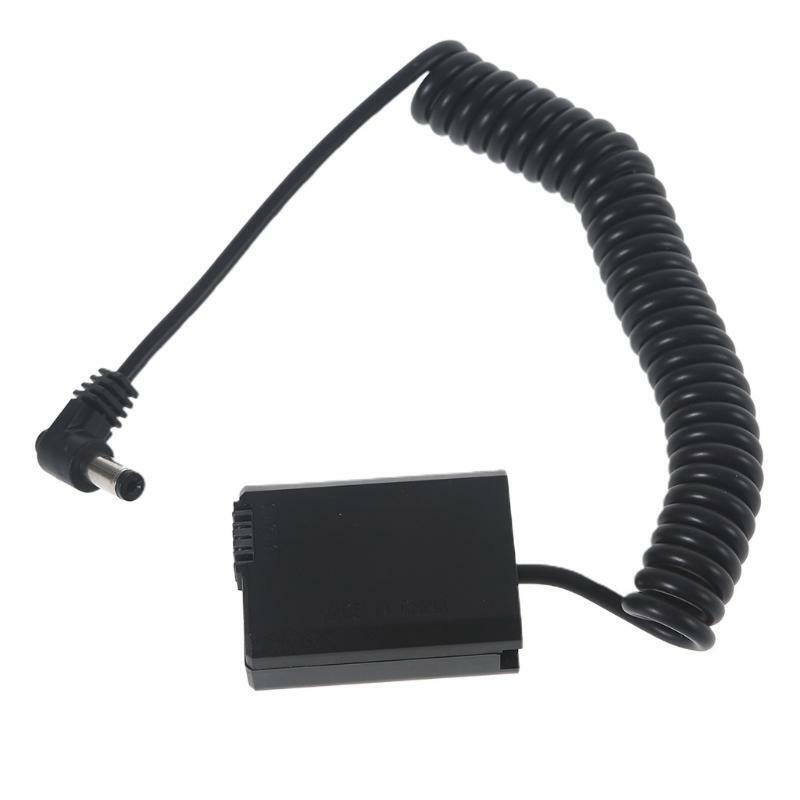 NP-FW50 Dummy Battery Pack Adapter DC 5.5x2.1mm Male Plug Coupler for Alpha A7
