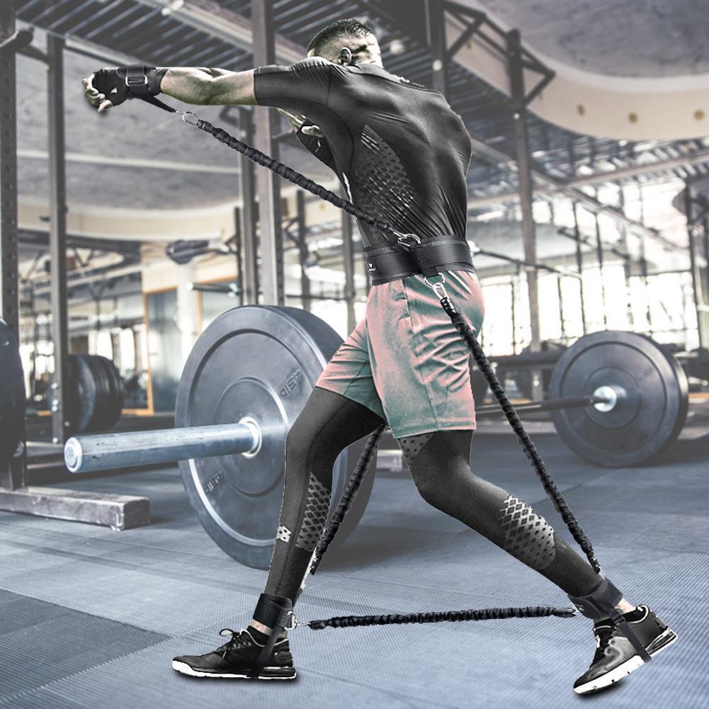 Sports Fitness Resistance Bands Set Bouncing Strength Training Equipment
