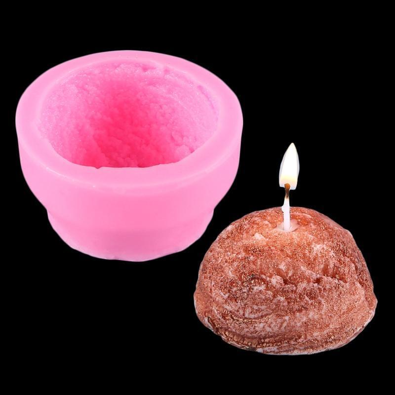 DIY Scented Candle Plaster Silicone Mold Aromatherapy Gypsum Candle Mold