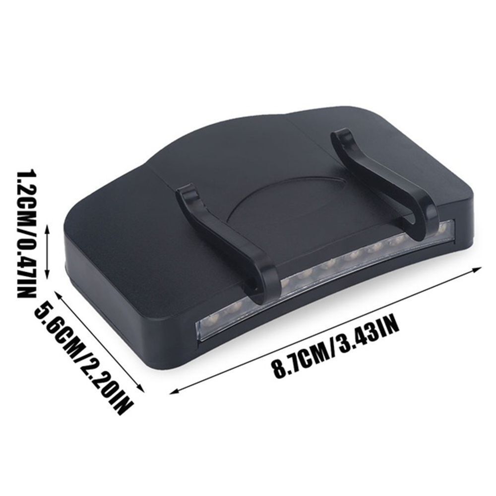 Clip Super Bright Night Fishing Flashlight Camping Lamp Cap Light Headlight