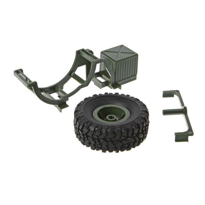 Spare Tire Decoration Parts for WPL 1/16 B36 B-36 B36K B36KIT Military Truck RC
