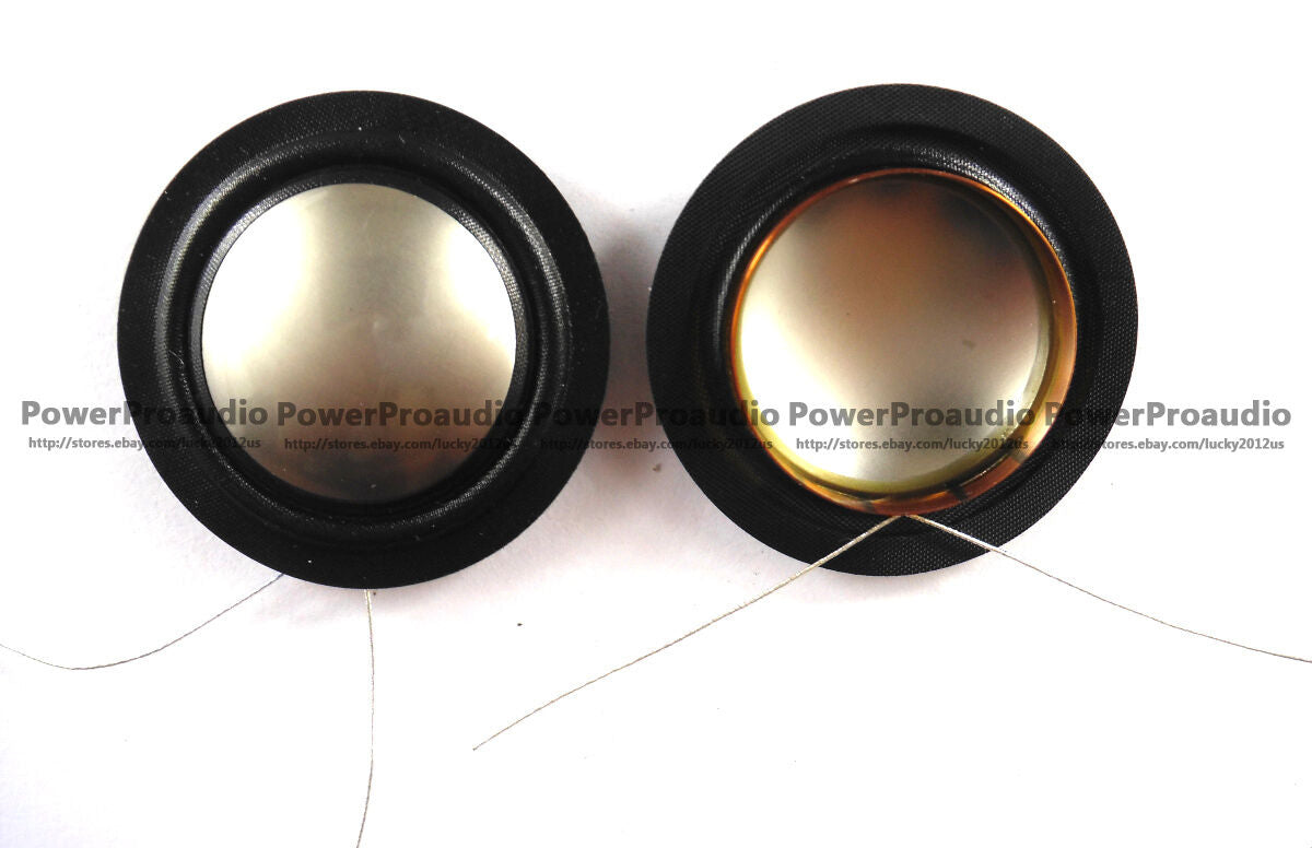 2pcs Aftermarket 25.4 mm tweeter diaphragm voice coil,1 inch silk+titanium