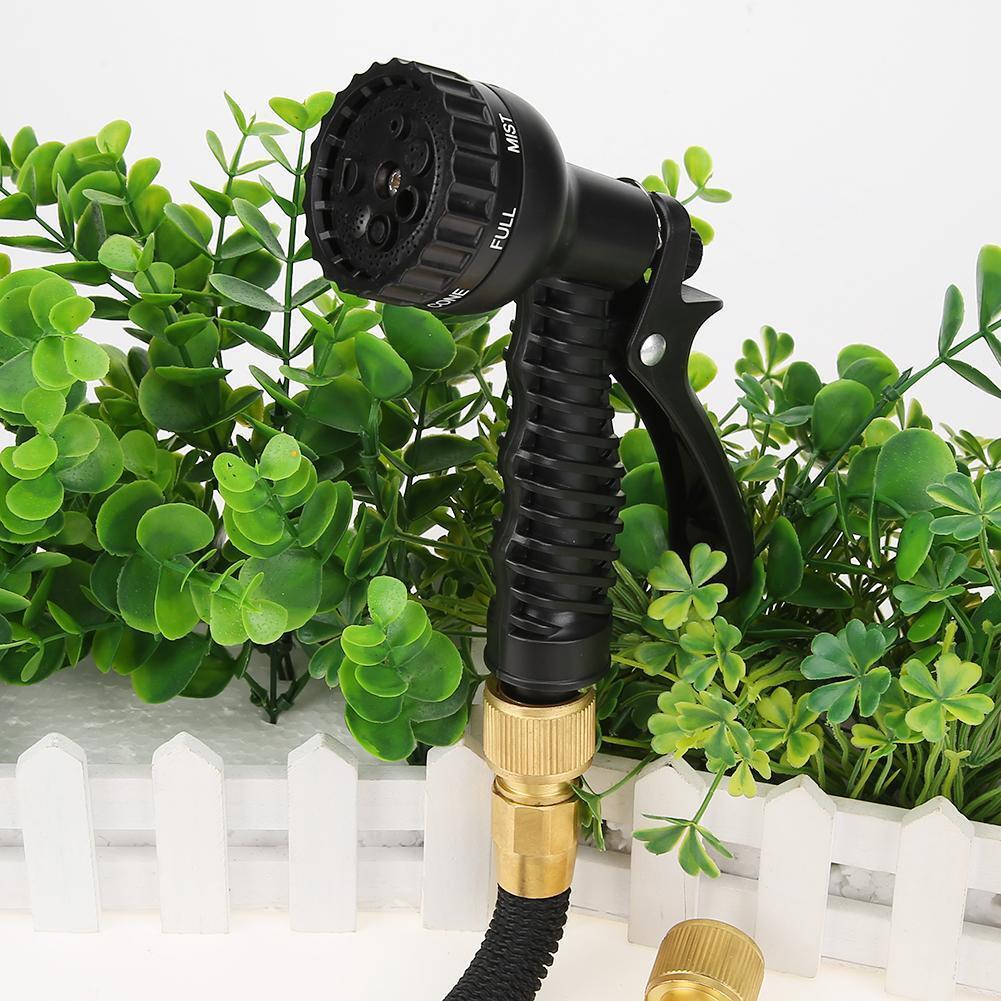 Expandable Magic Flexible Hose Car Clean Sprayer Garden Water Gun Kit (L)