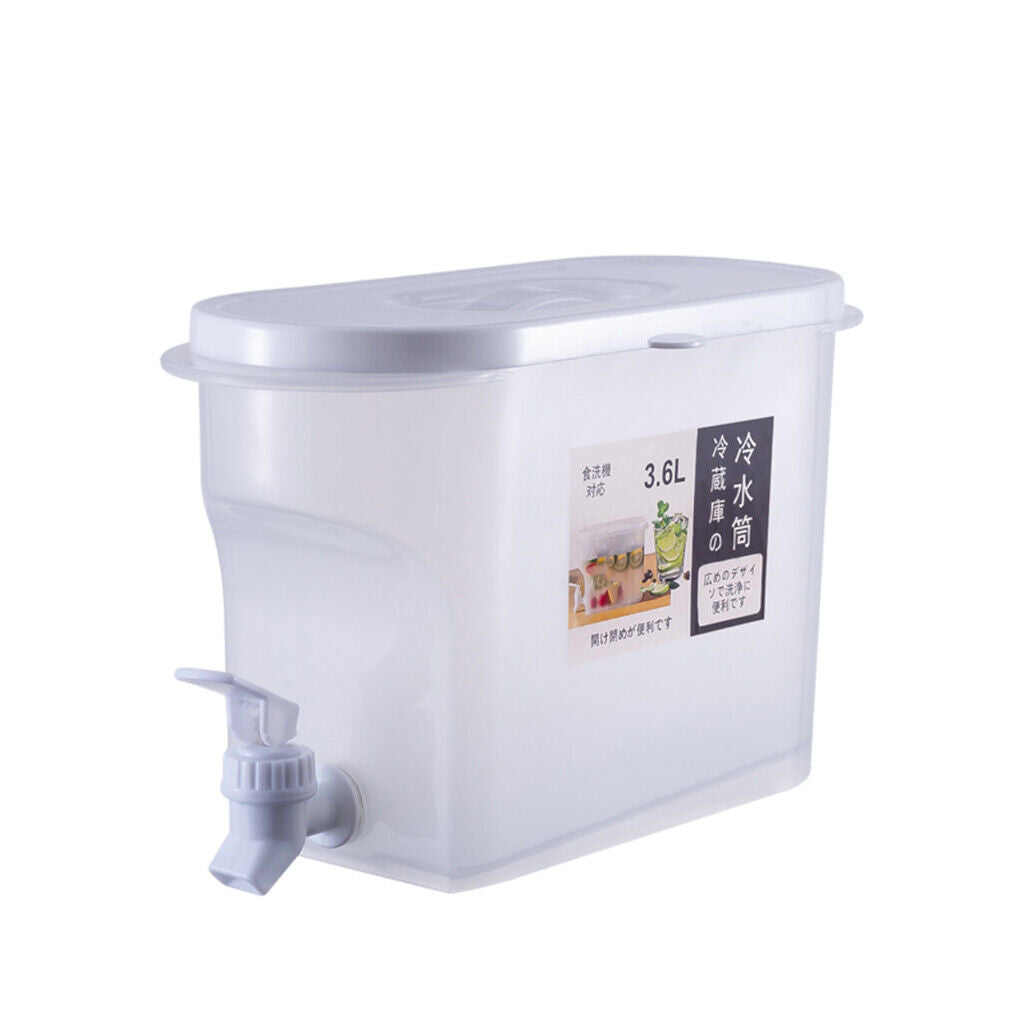 Cold Kettle Water Jug for Fruit Tea Summer Pitcher with Faucet BPA Free