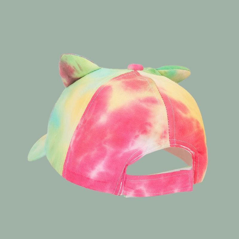 Baseball Cap Hat Kids with Lovely Cat Ear Adjustable Cartoon Hats Sun Protection