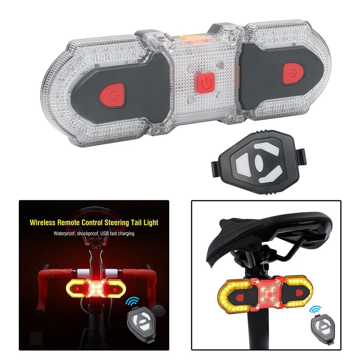 Light with Turn  Bicycle Indicator Light Rechargeable
